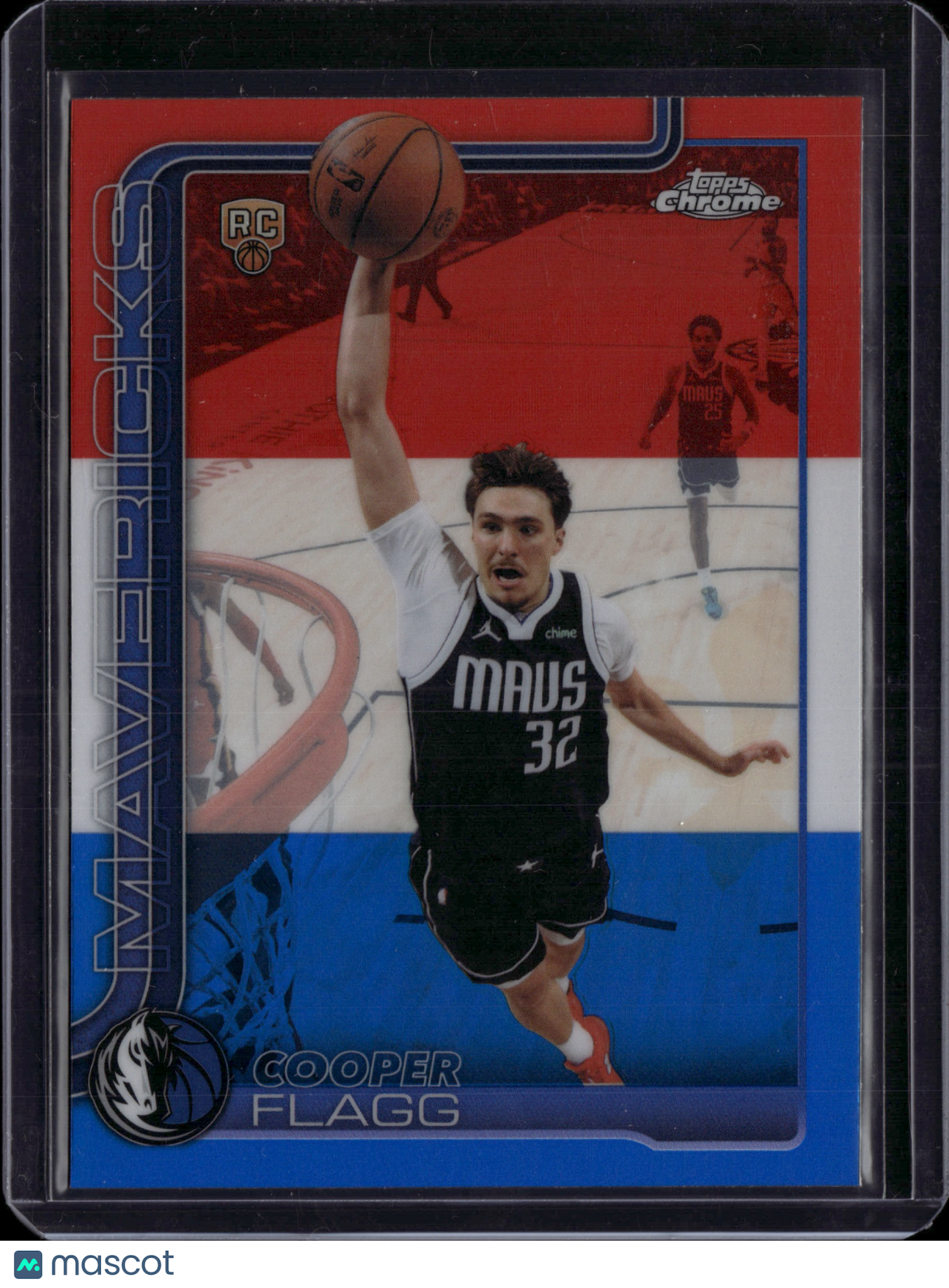 2026 Topps Chrome Update Cooper Flagg Red White Blue #151 RC