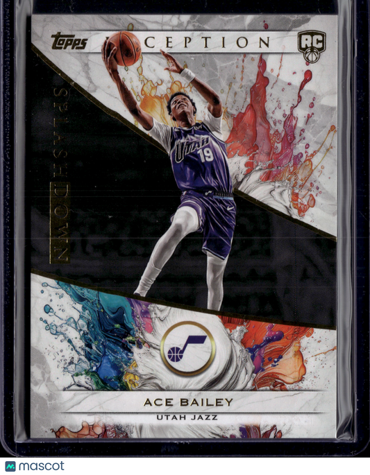 2026 Topps Inception Splashdown Ace Bailey #S-17 RC