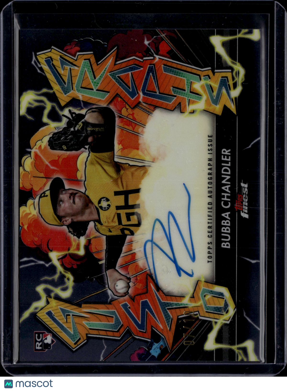 2026 Topps Finest Bubba Chandler Auto /10 #GA-BC RC