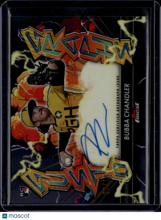 2026 Topps Finest Bubba Chandler Auto /10 #GA-BC RC