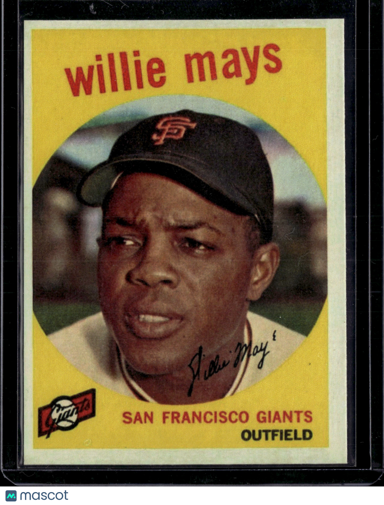 1959 Topps Willie Mays #50