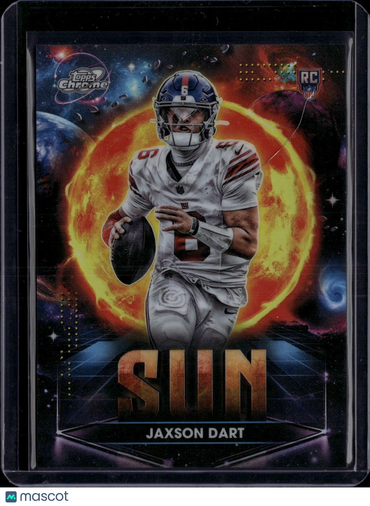 2025 Topps Chrome Planetary Pursuit Sun Jaxson Dart #PPSU-JD RC