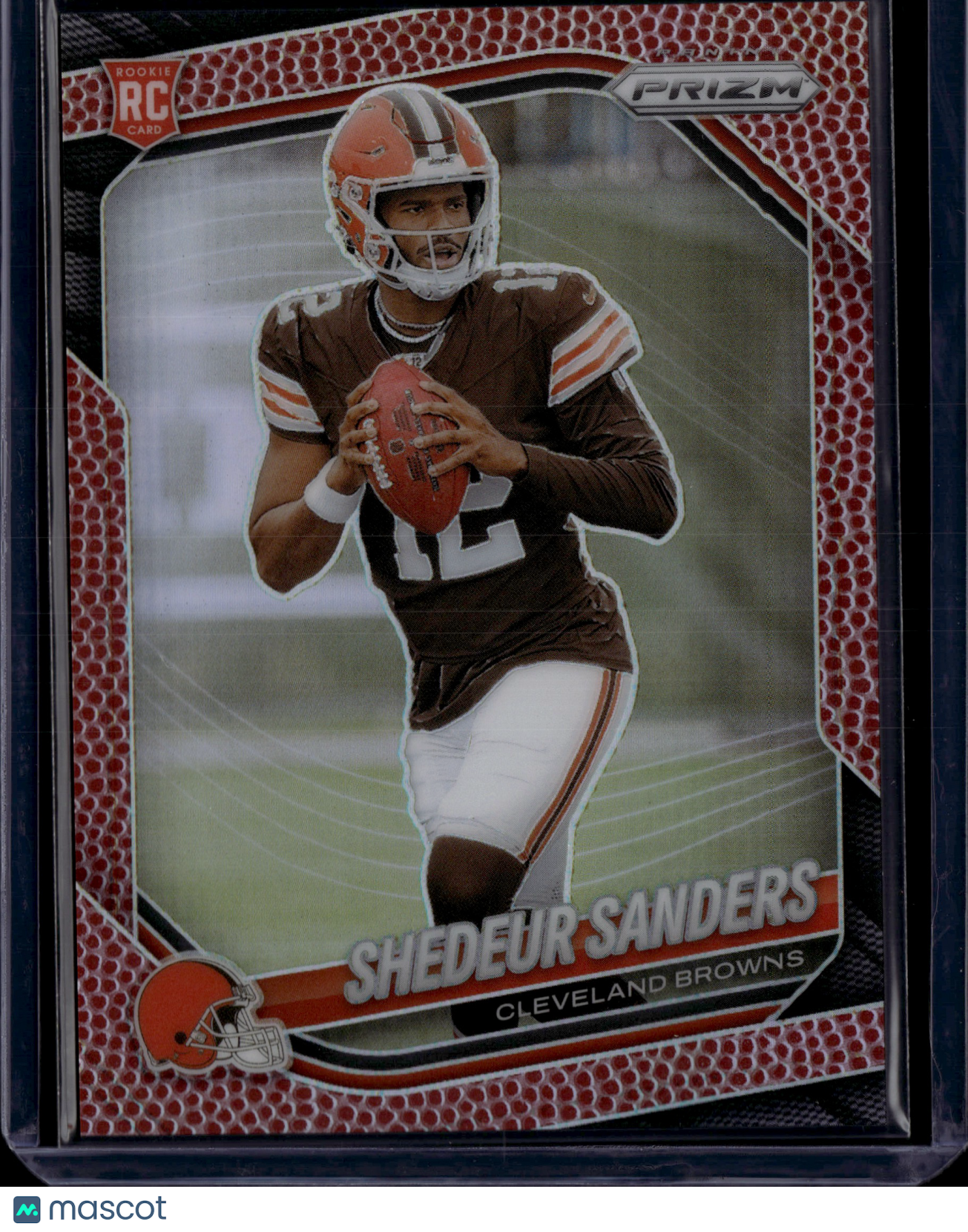 2025 Panini Prizm Shedeur Sanders #302 RC Pigskin /180