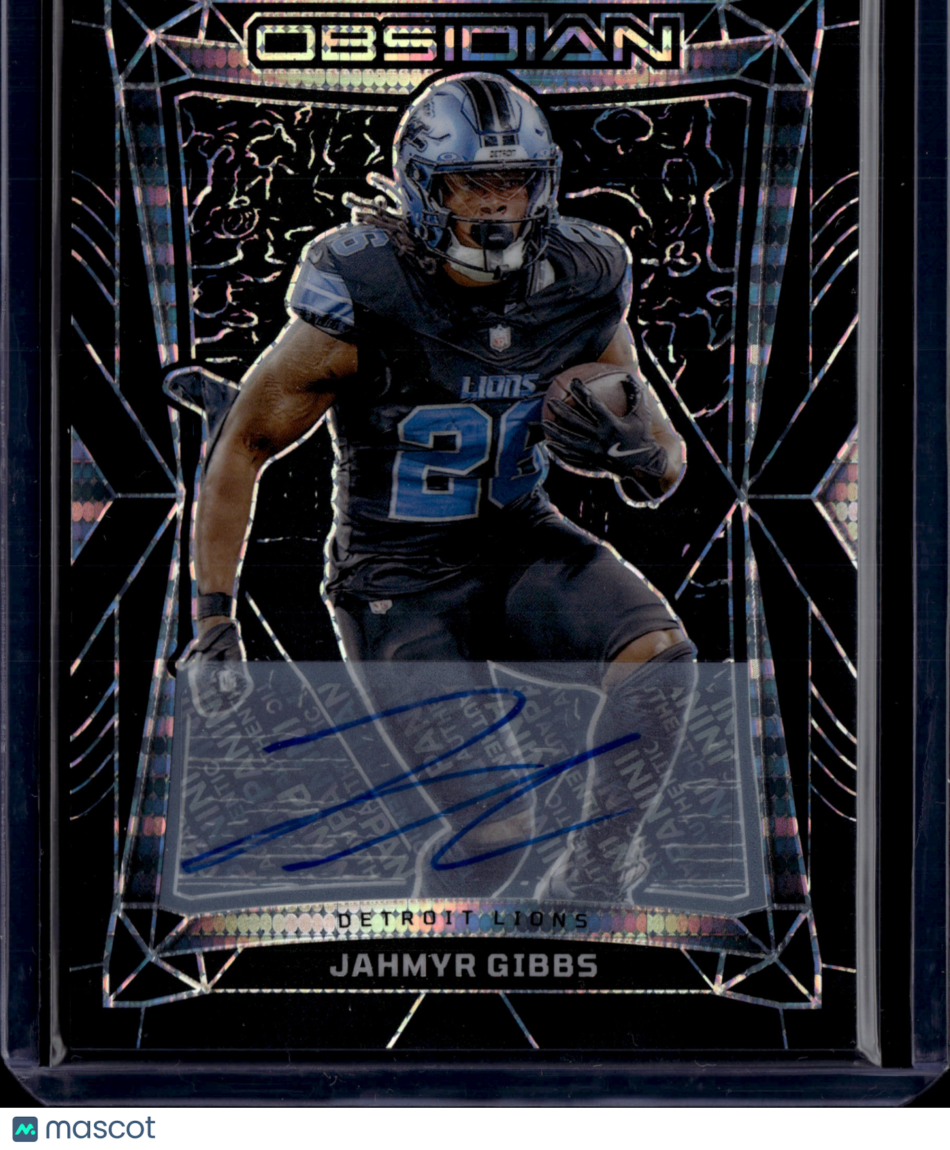2025 Panini Obsidian Jahmyr Gibbs Auto #63
