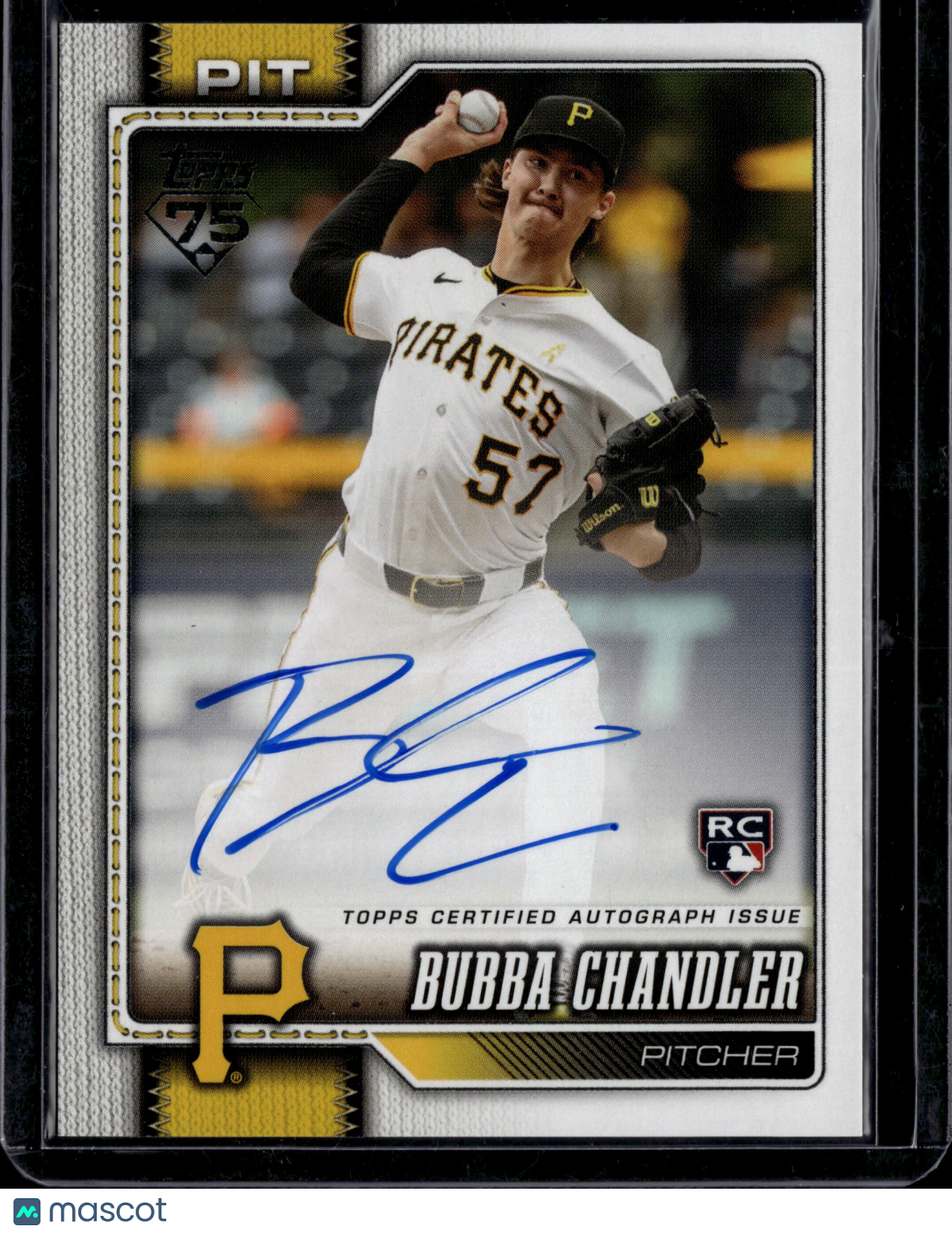 2026 Topps Series One Bubba Chandler Auto #283 RC