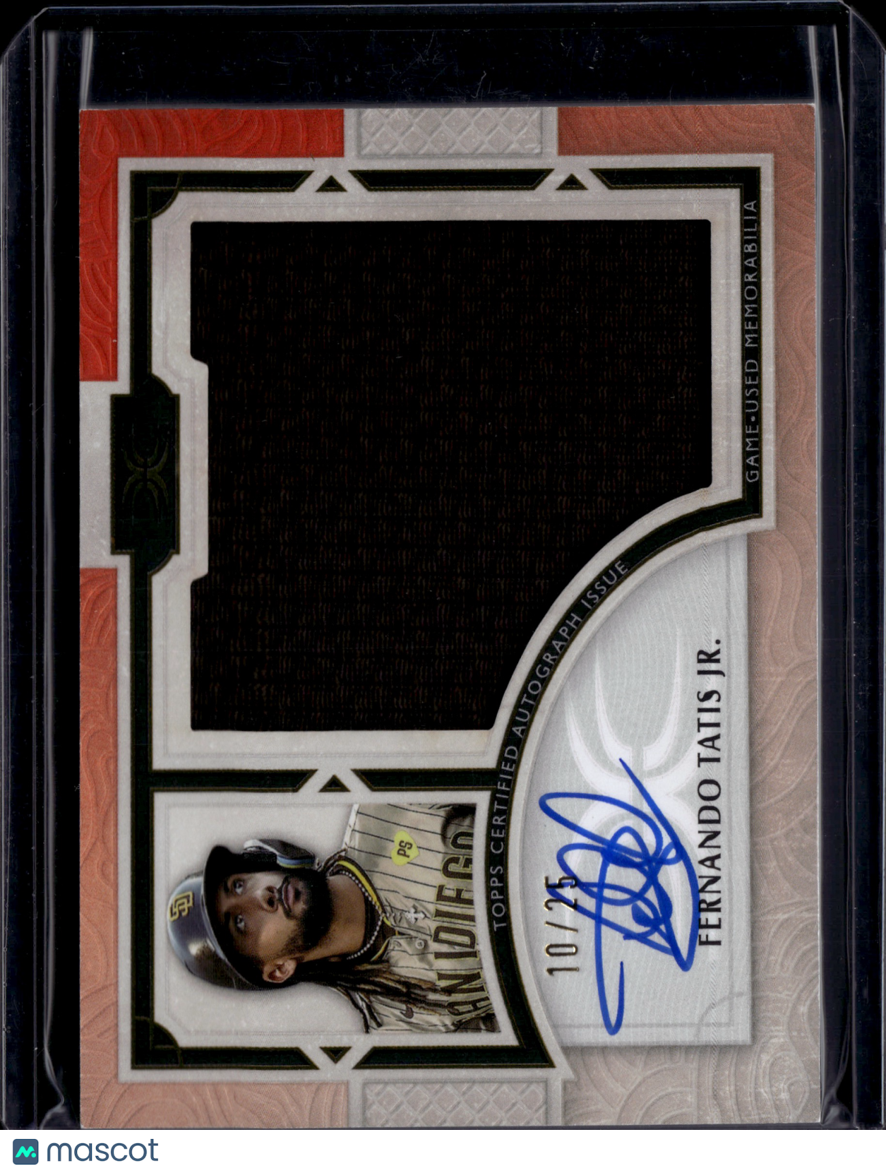 2025 Topps Definitive Collection Fernando Tatis Jr. #ARC-FT /25 Auto Relic Card