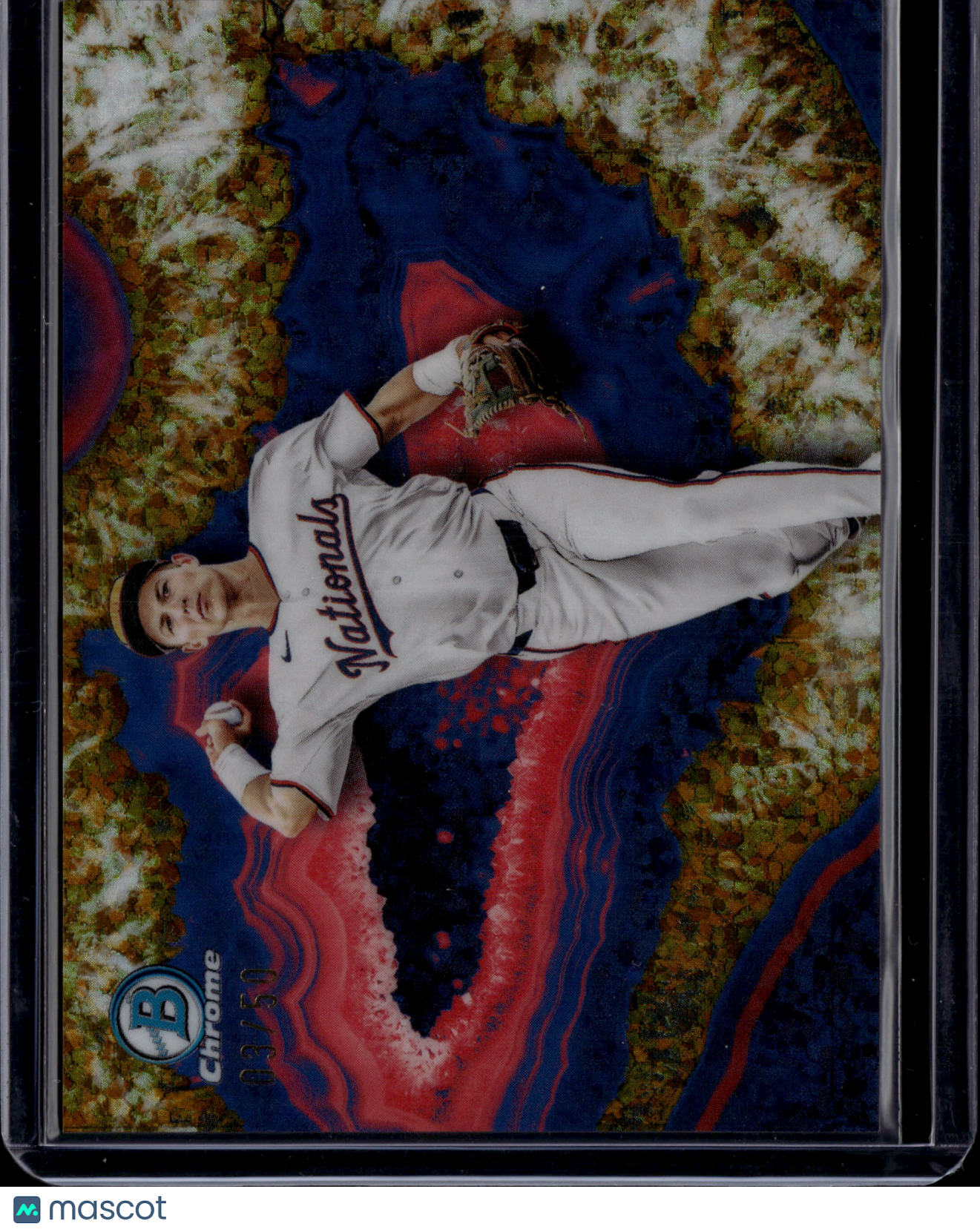 2025 Bowman Chrome Crystallized Eli Willits #C-10 SP /50
