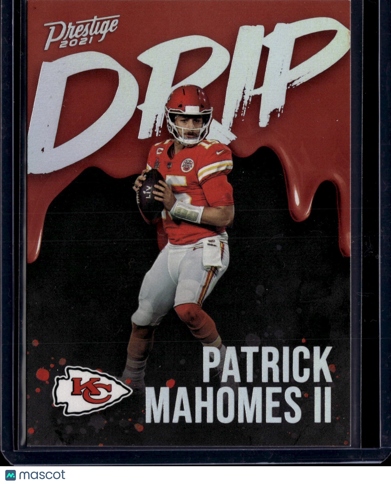 2021 Panini Prestige Football Drip Patrick Mahomes II SP #ND-PM