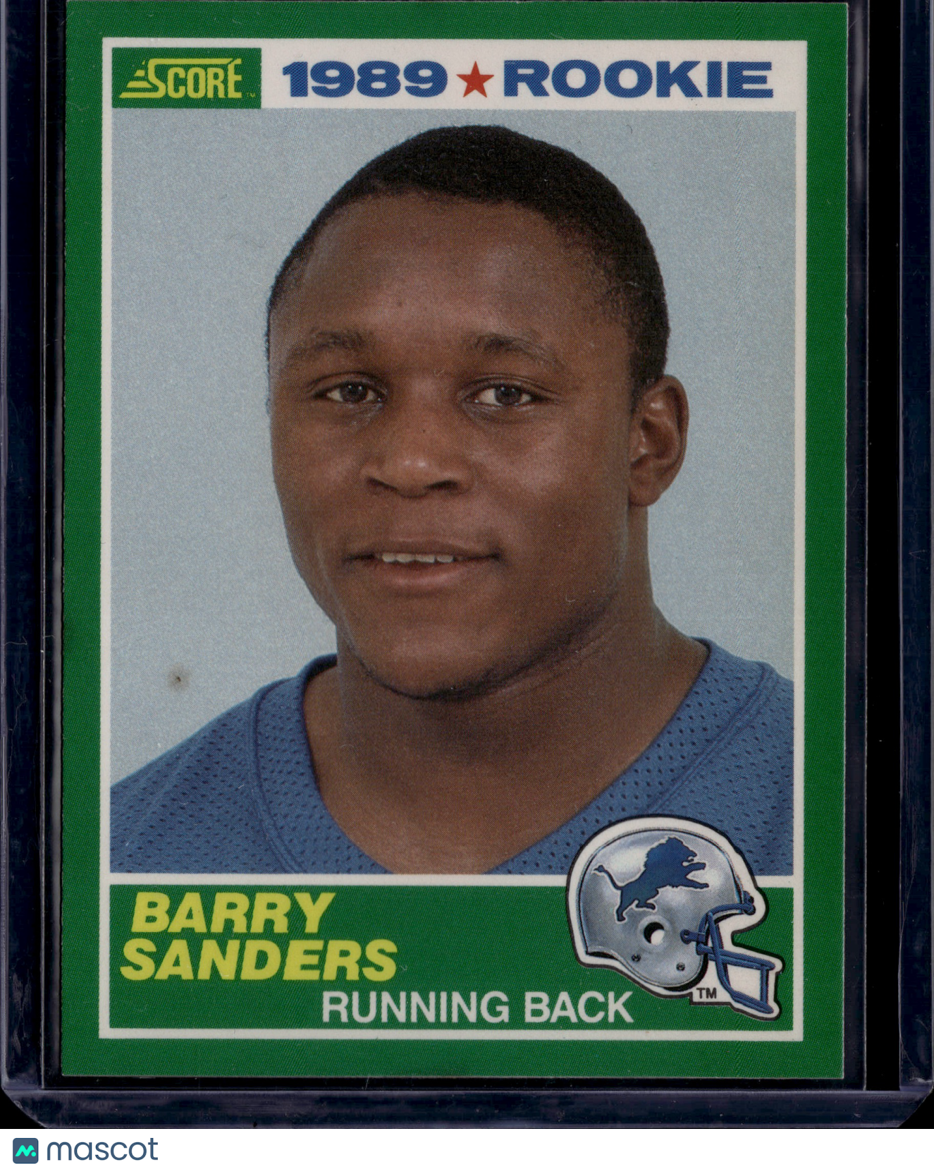 1989 Score Barry Sanders #257