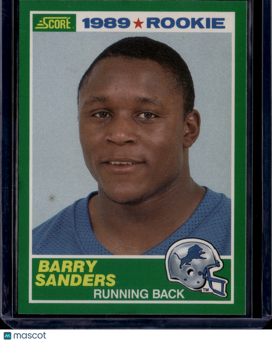 1989 Score Barry Sanders #257