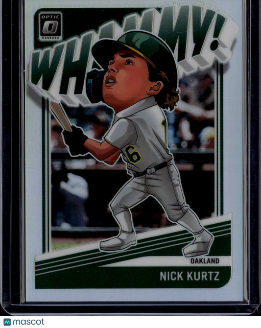2026 Panini Donruss Optic Whammy Nick Kurtz #1 Whammy!