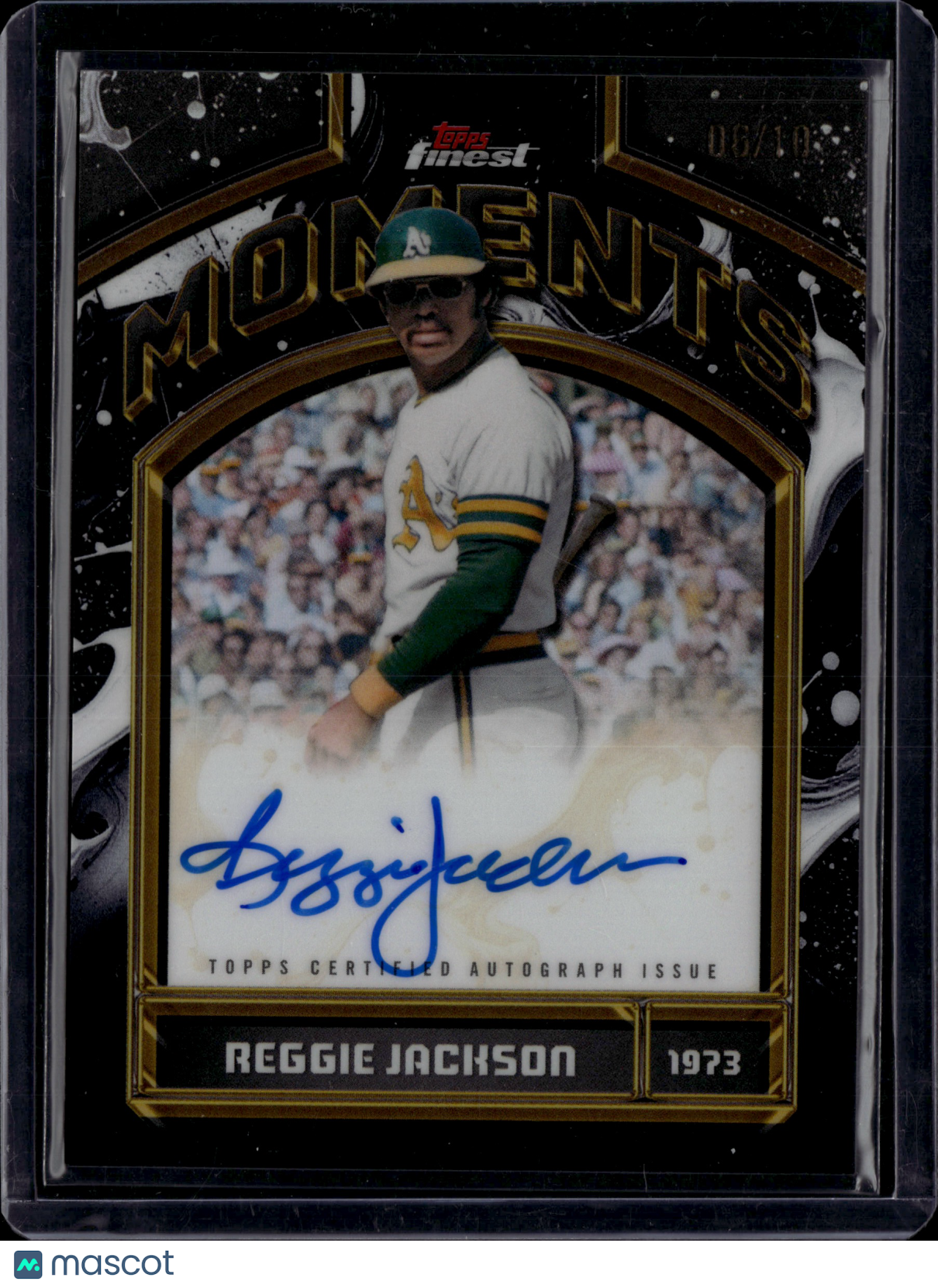2026 Topps Finest Finest Moments Autographs Reggie Jackson #FMA-RJ Auto /10