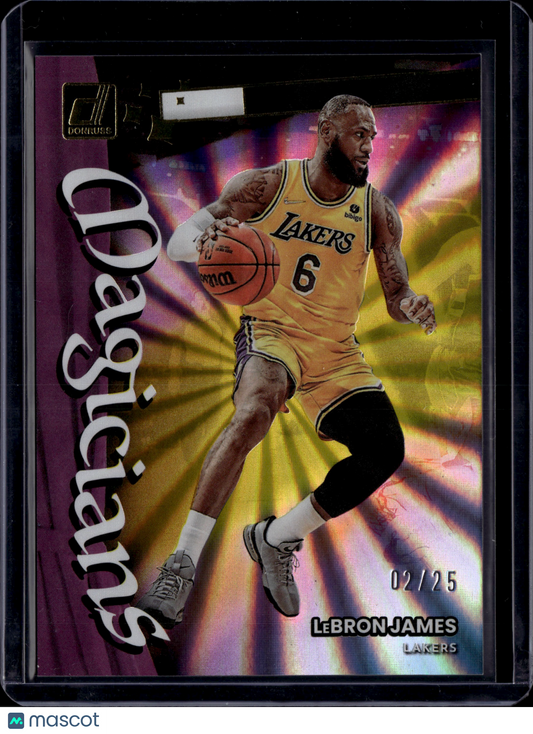 2022 Donruss Magicians LeBron James #1 /25