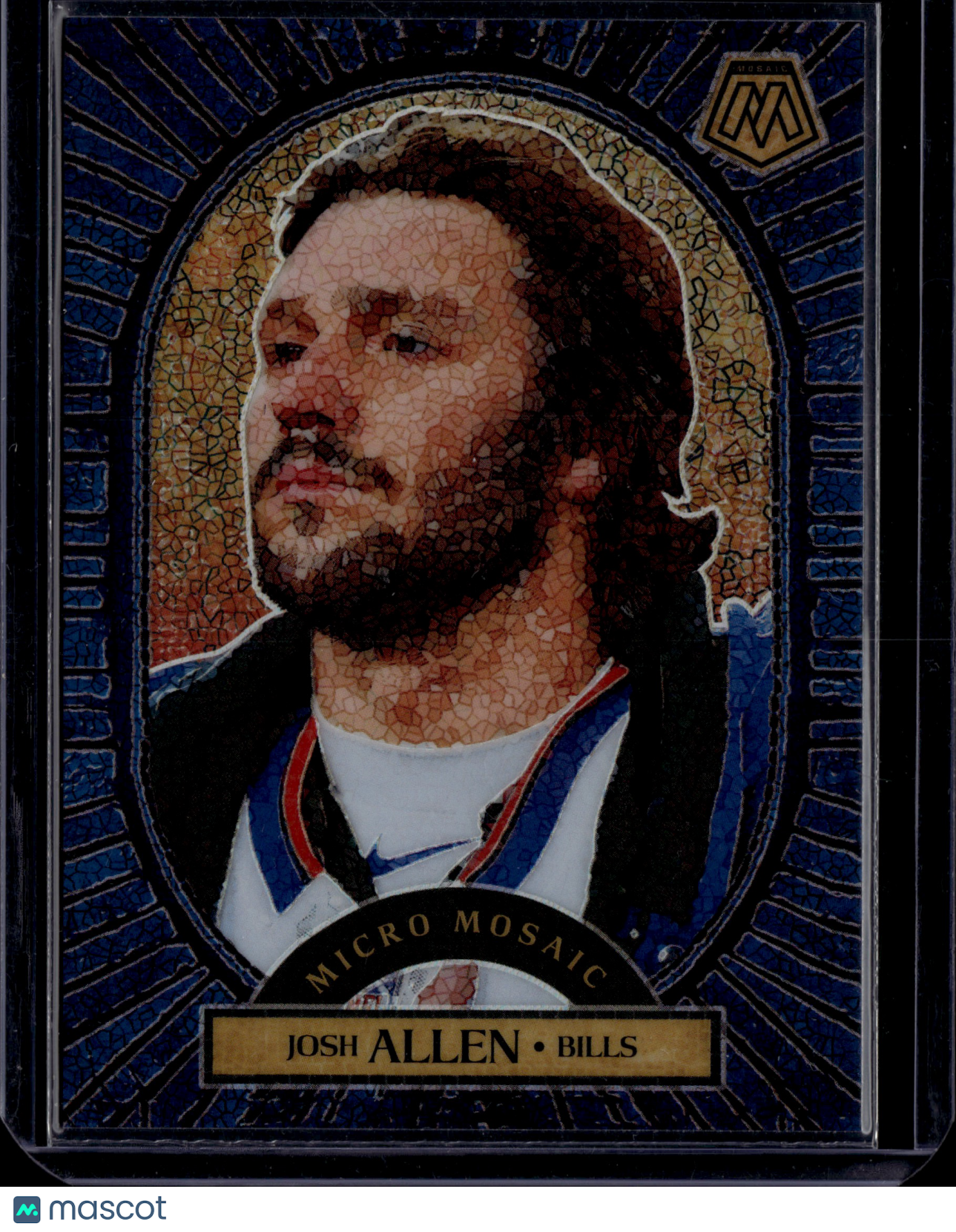 2025 Panini Mosaic Football Josh Allen #24 Micro mosaic