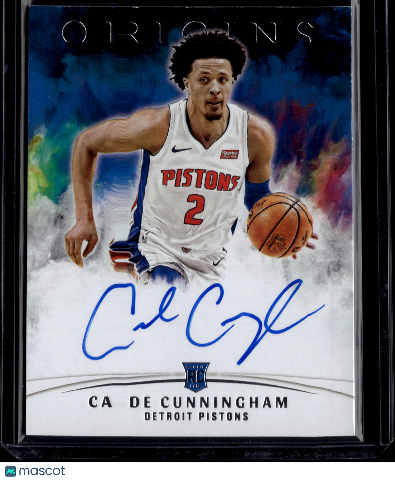 2021 Panini Origins Cade Cunningham Auto #RA-CUN RC