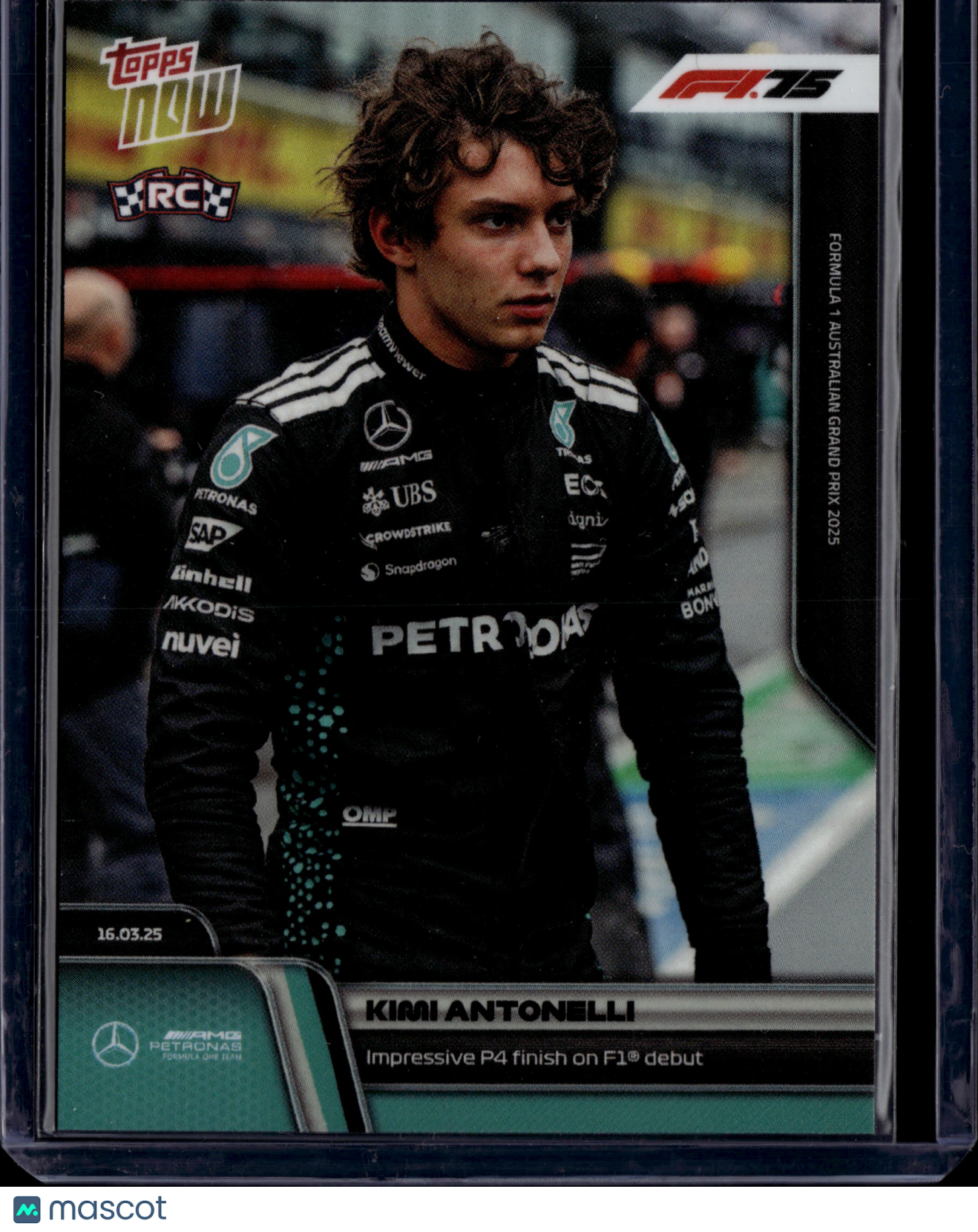 2025 Topps Now Kimi Antonelli #014