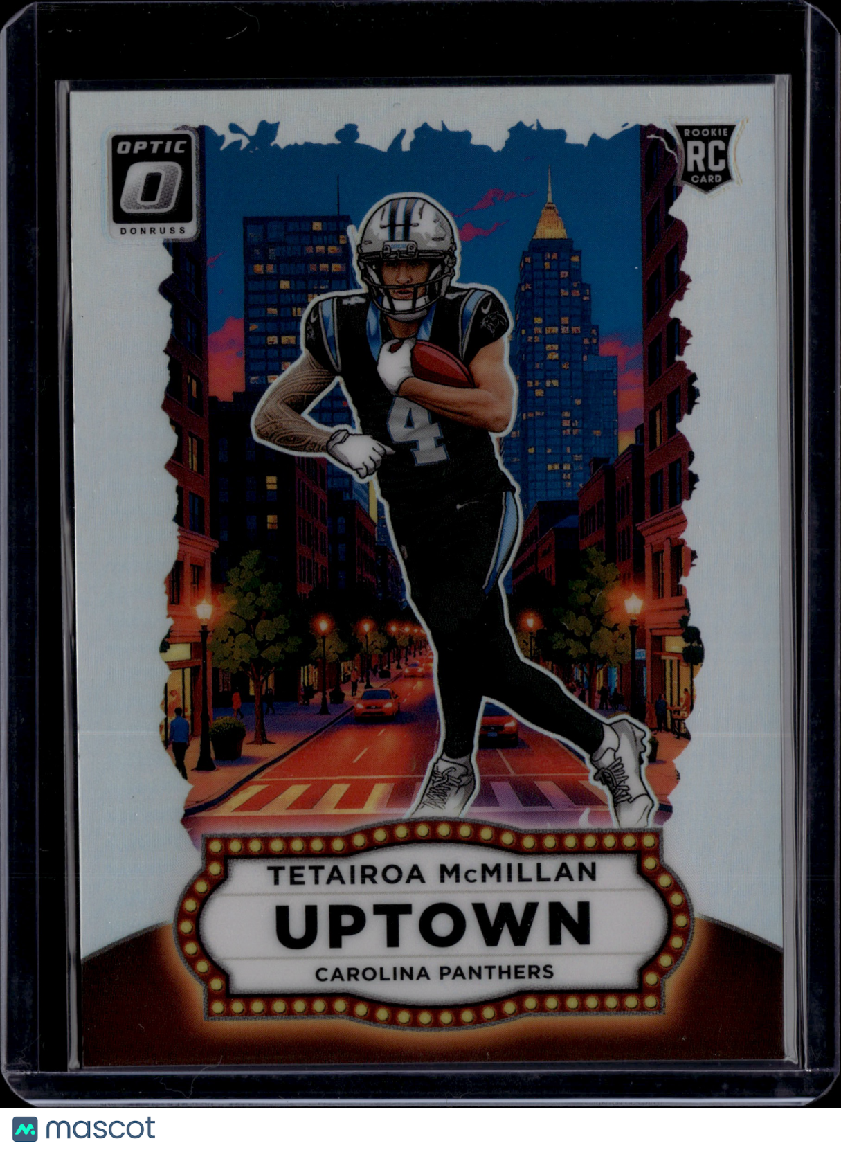 2025 Donruss Optic Football Uptown Tetairoa McMillan #20 RC