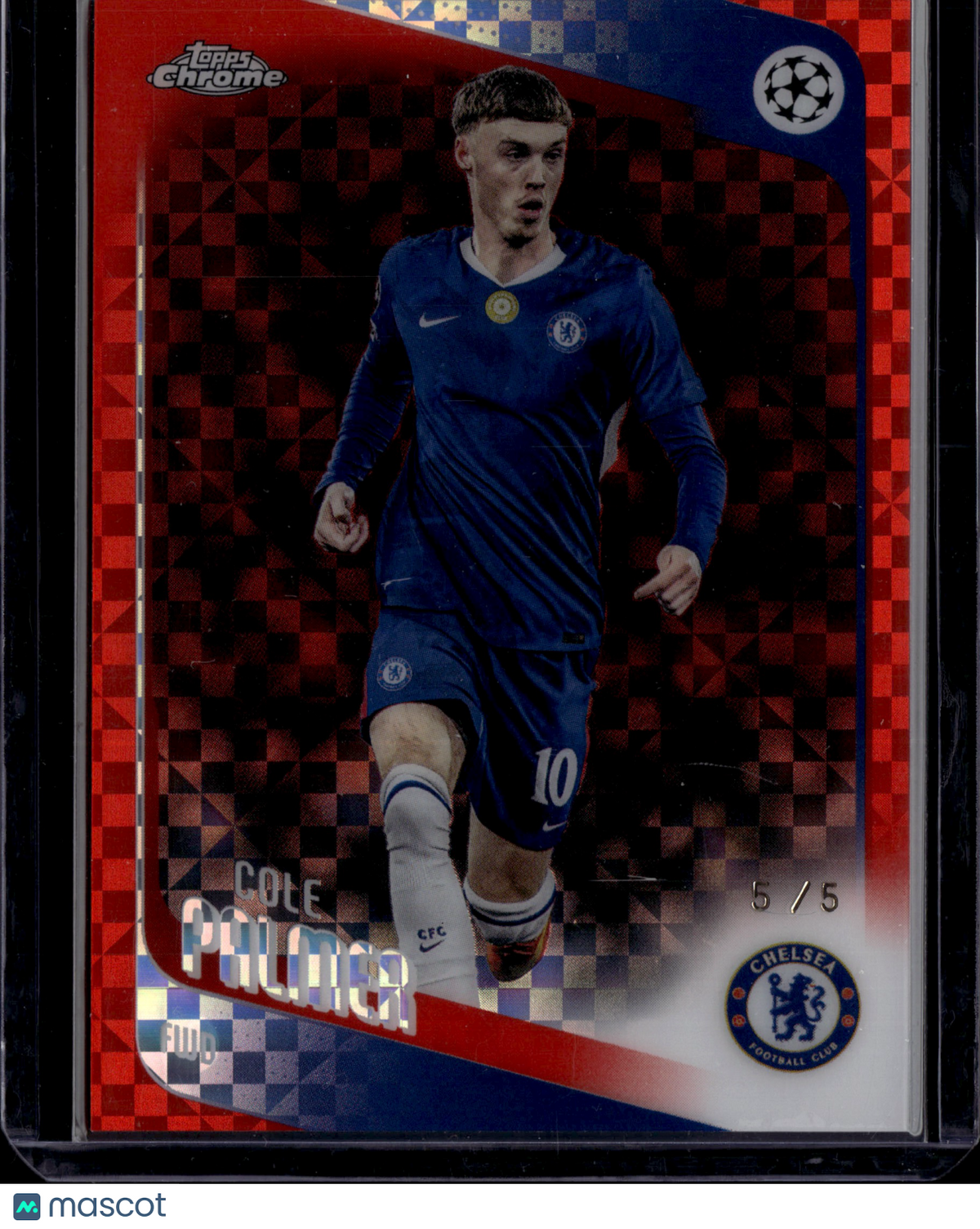 2026 Topps Chrome Cole Palmer #118 Red Checkerboard /5