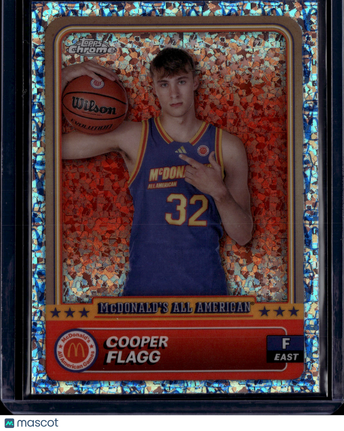 2024 Topps Chrome McDonald's All American Cooper Flagg #78 Mini Diamond