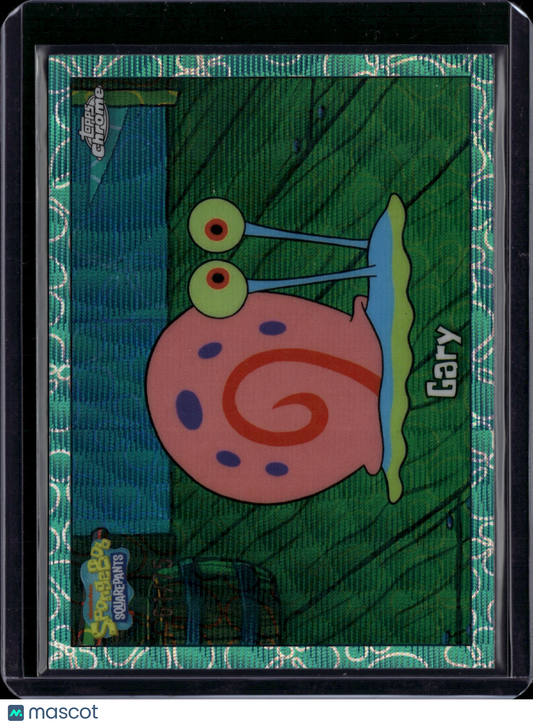 2025 Topps Chrome SpongeBob SquarePants Gary /75 #26