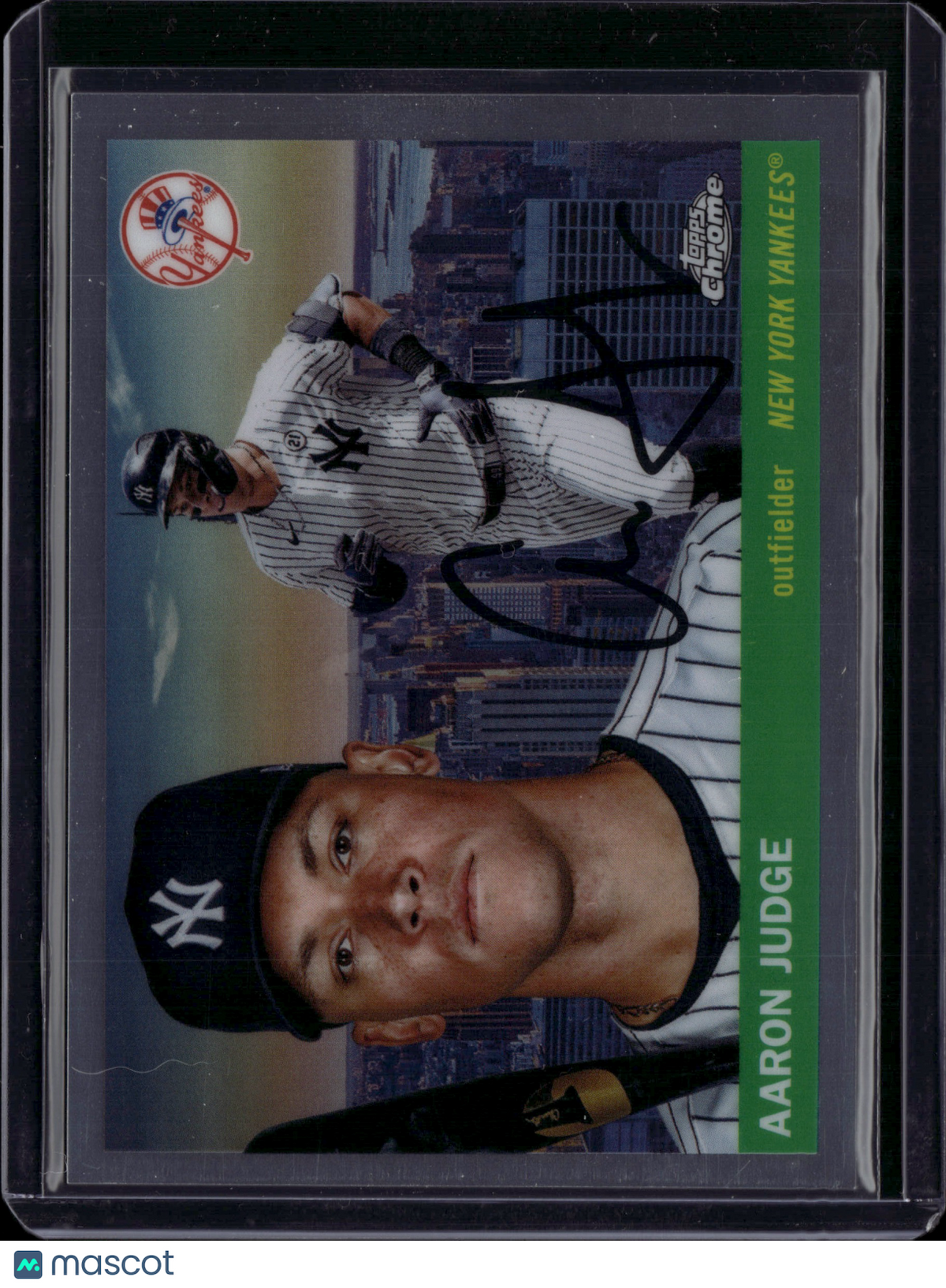 2025 Topps Chrome Aaron Judge City Variation SP #55CV-53