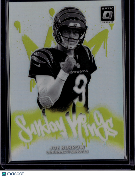 2025 Panini Donruss Optic Sunday Kings Joe Burrow #4