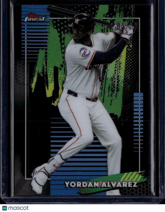 2026 Topps Finest Yordan Alvarez Black /10 #92