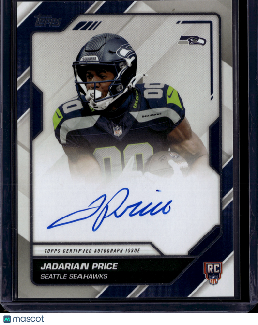2026 Topps Flagship Football Flagship First Signatures Jadarian Price #FFS-JP RC
