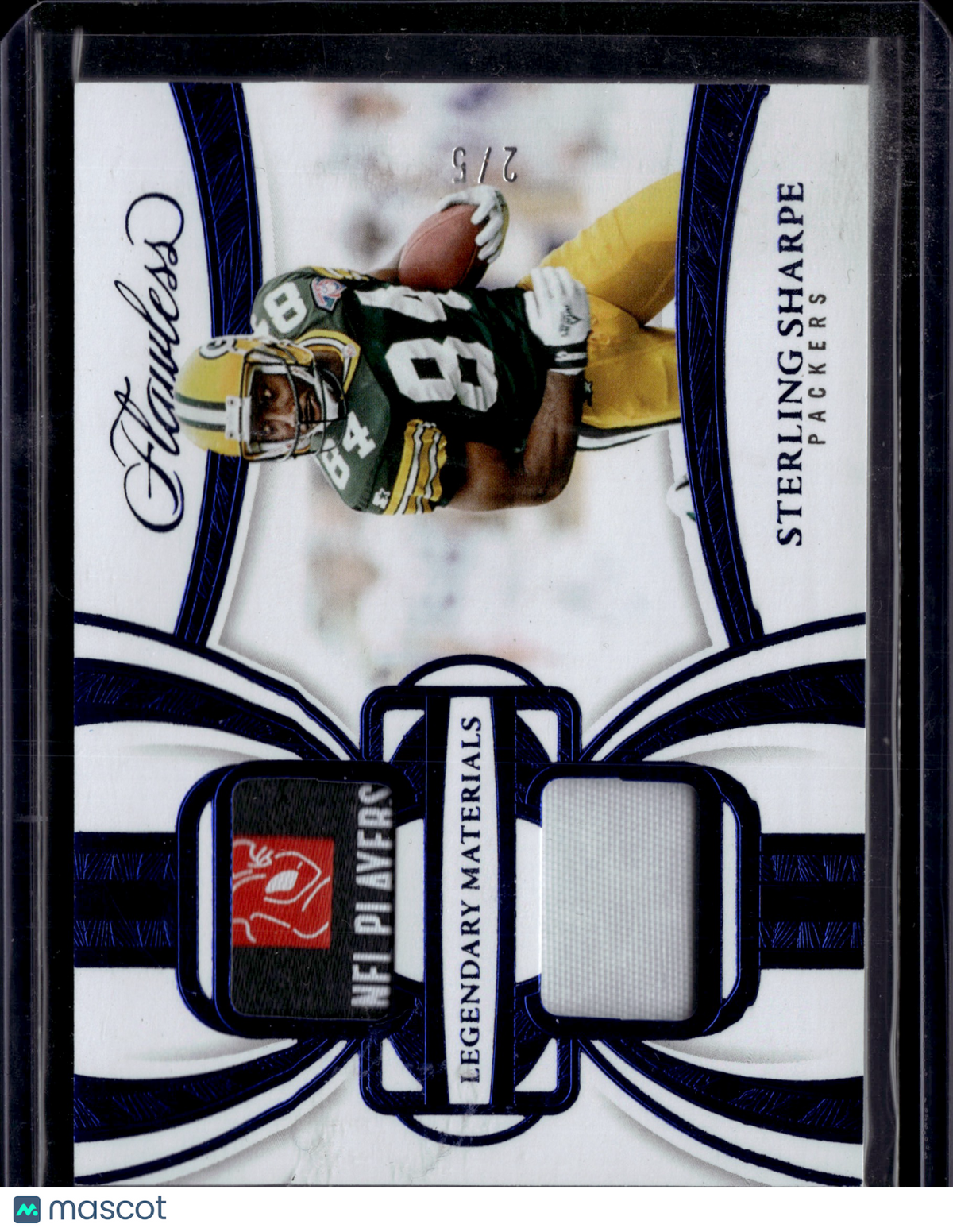 2026 Panini Flawless Sterling Sharpe #LM-SSE  Dual Patch /5