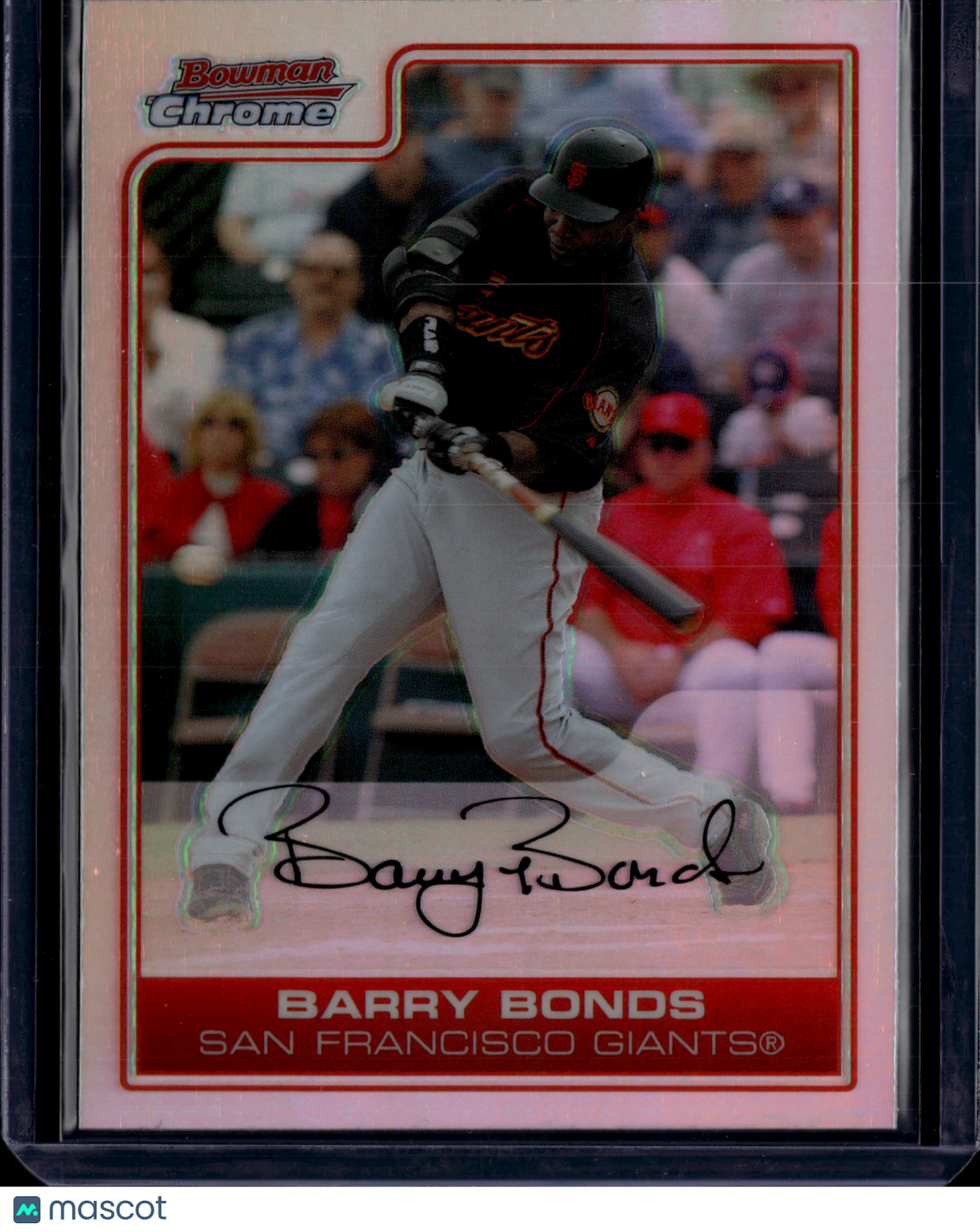 2006 Bowman Chrome Barry Bonds #200 Refractor