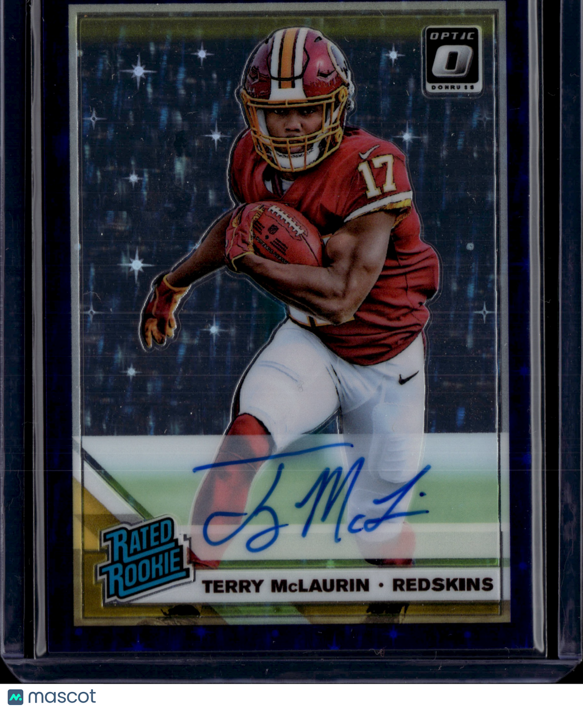 2019 Panini Donruss Optic Terry McLaurin #179 RC Auto /50
