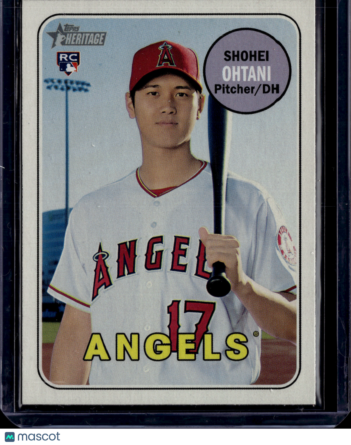 2018 Topps Heritage Shohei Ohtani #600 RC