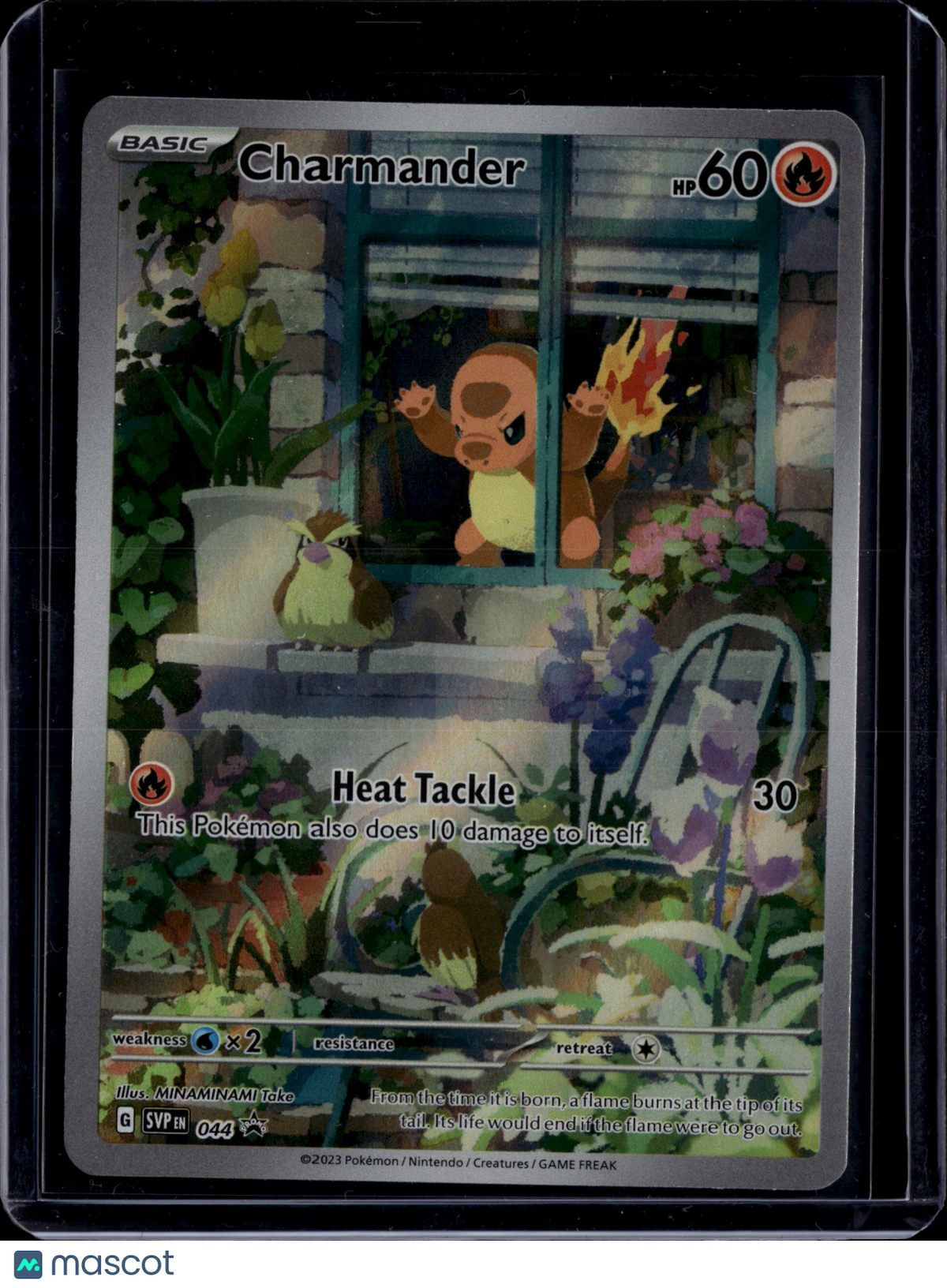 Scarlet & Violet Charmander Holo Black Star Promo FA #SVP EN 044