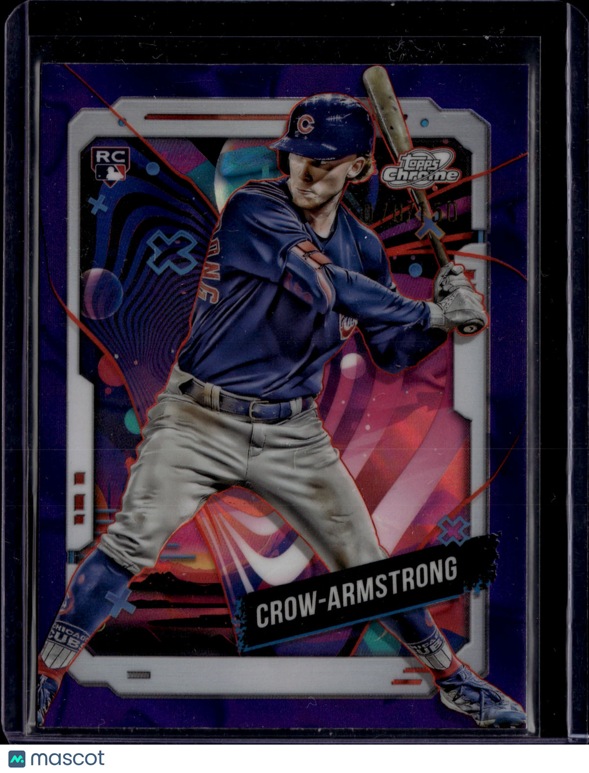 2024 Topps Chrome Cosmic Pete Crow-Armstrong #52 RC
