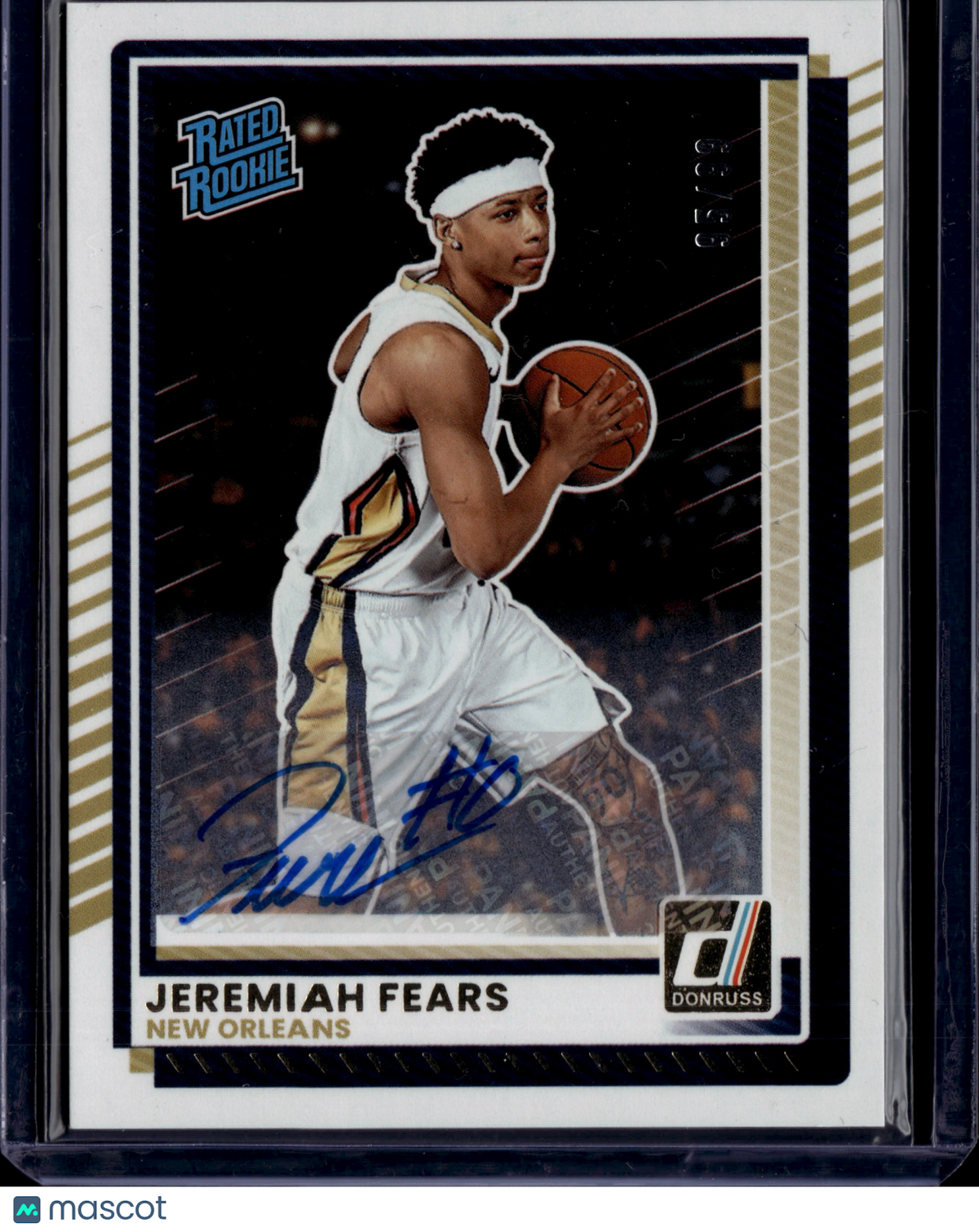 2025 Panini Donruss Jeremiah Fears RC Auto #3/99