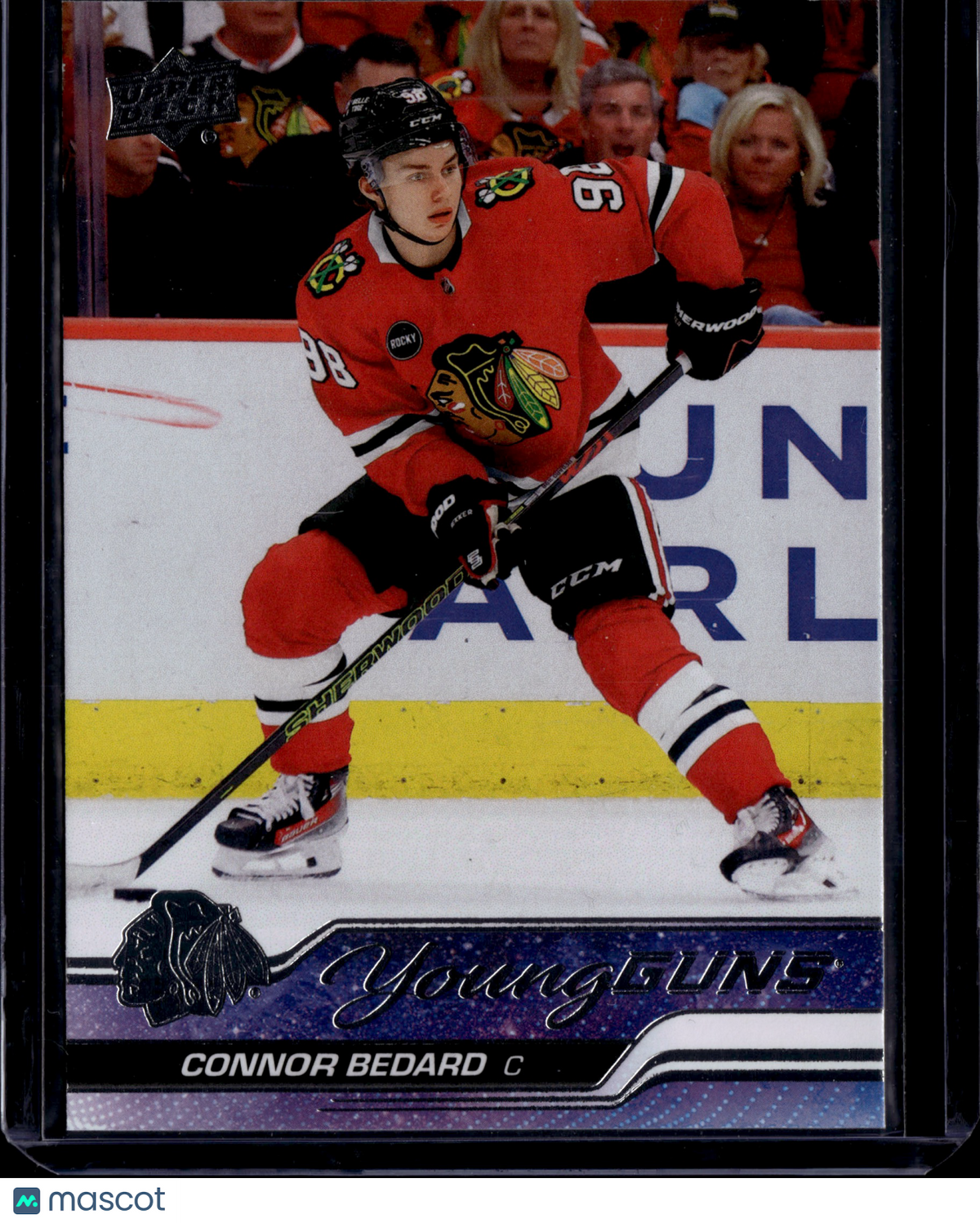 2023 Upper Deck Series 2 Hockey Connor Bedard #451 Young Guns