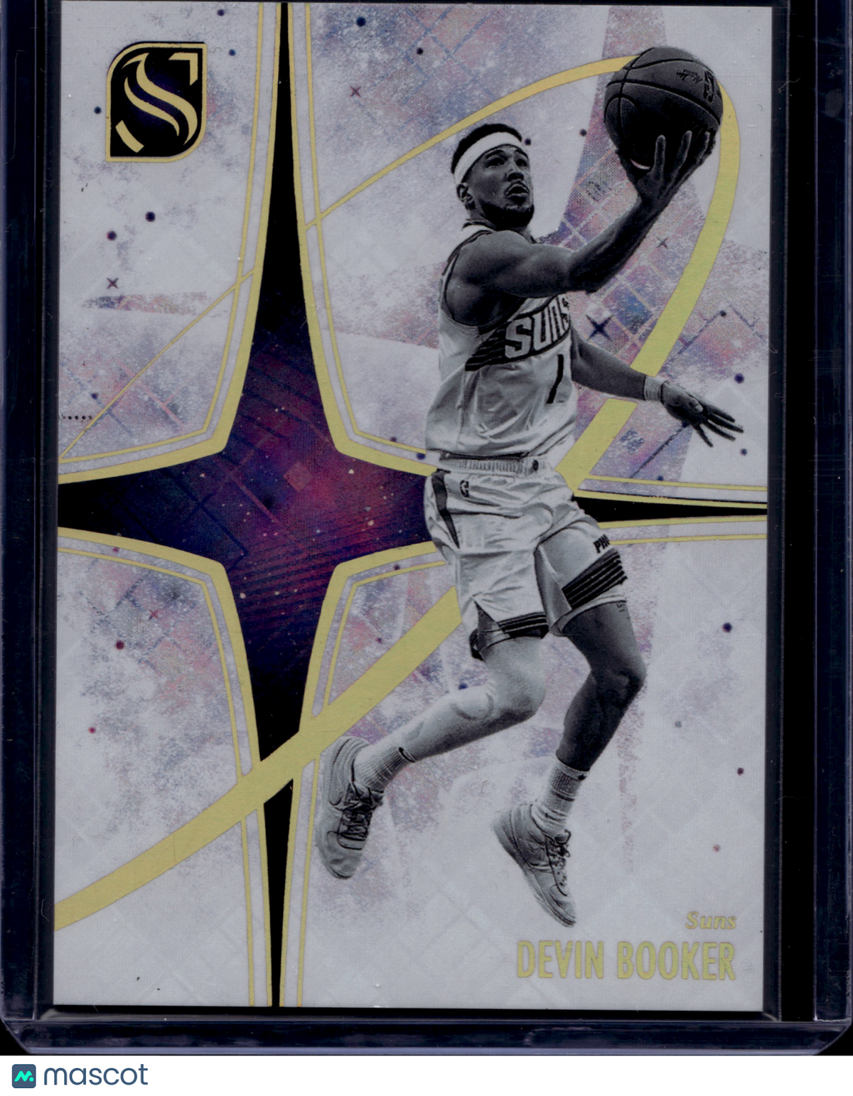 2025 Panini Silhouette Devin Booker #10 White Night