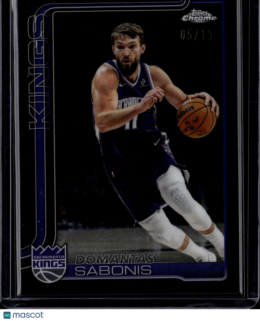 2026 Topps Chrome Domantas Sabonis #34 05/10