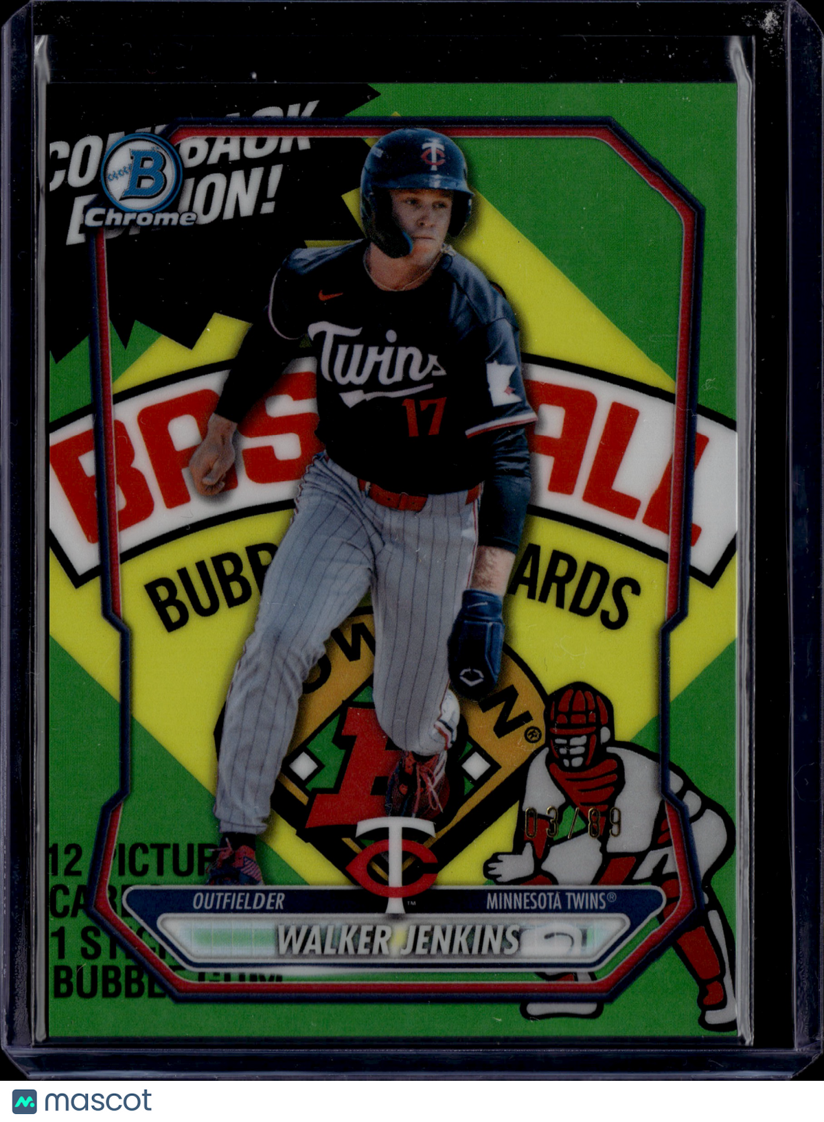 2026 Bowman Chrome Walker Jenkins /89 Packfractor #BCP-199