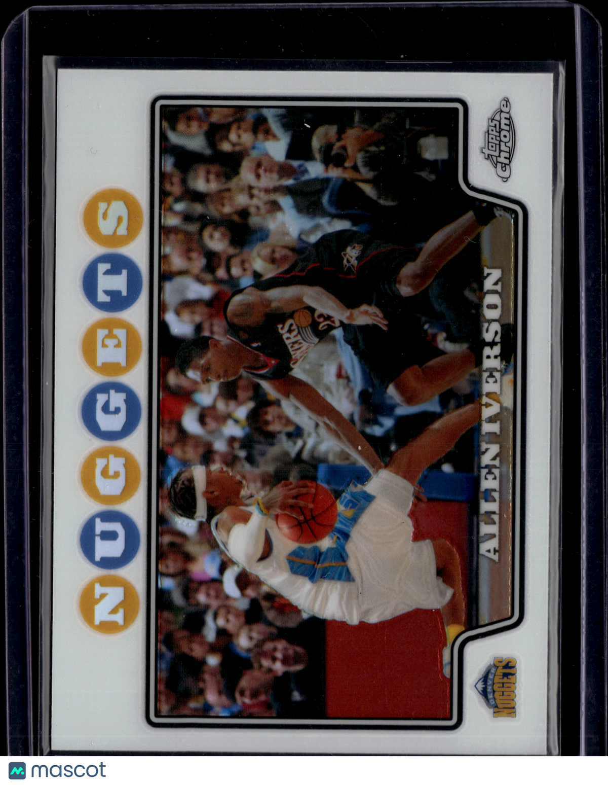 2008 Topps Chrome Allen Iverson #3 Refractor
