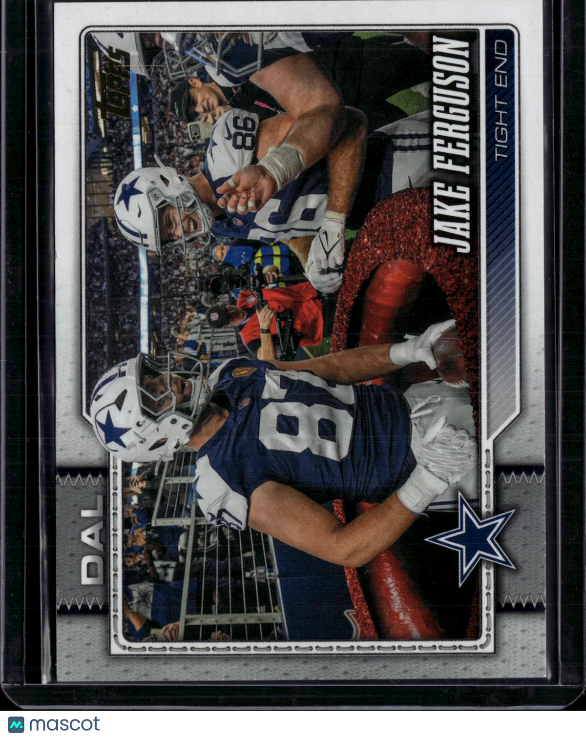 2026 Topps Football Jake Ferguson Gold Mirror SSP #55
