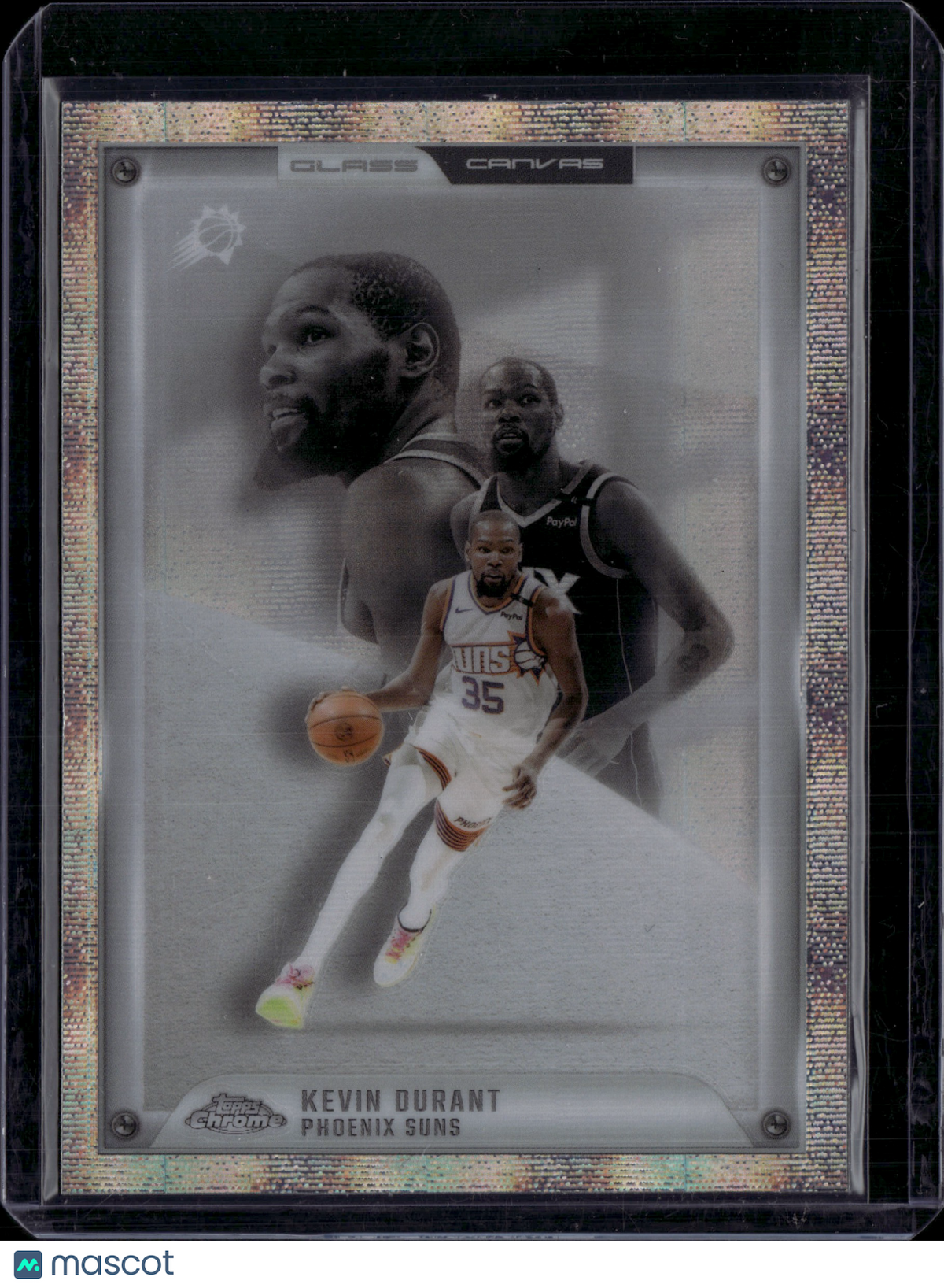 2025 Topps Chrome Kevin Durant #GC-8 Glass Canvas