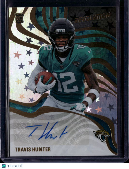2025 Panini Revolution Football Travis Hunter Auto #RSA-THR Astro