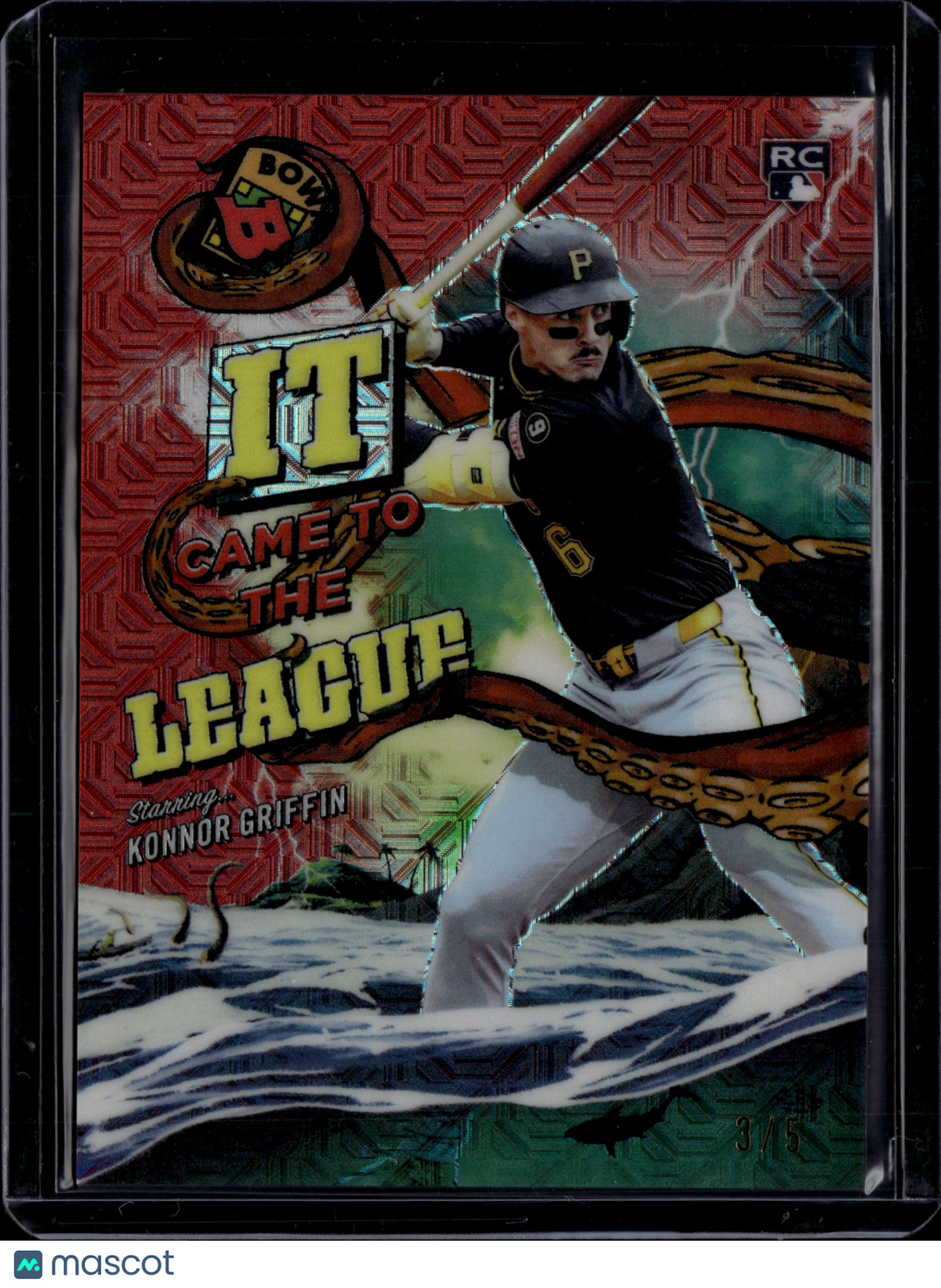 2026 Bowman Chrome It Came to the League Konnor Griffin #IT-12 Red /5 RC
