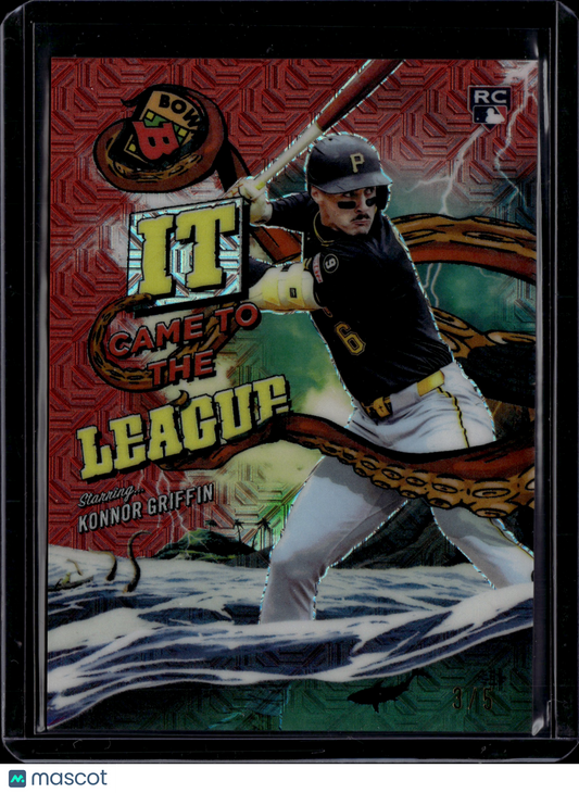 2026 Bowman Chrome It Came to the League Konnor Griffin #IT-12 Red /5 RC