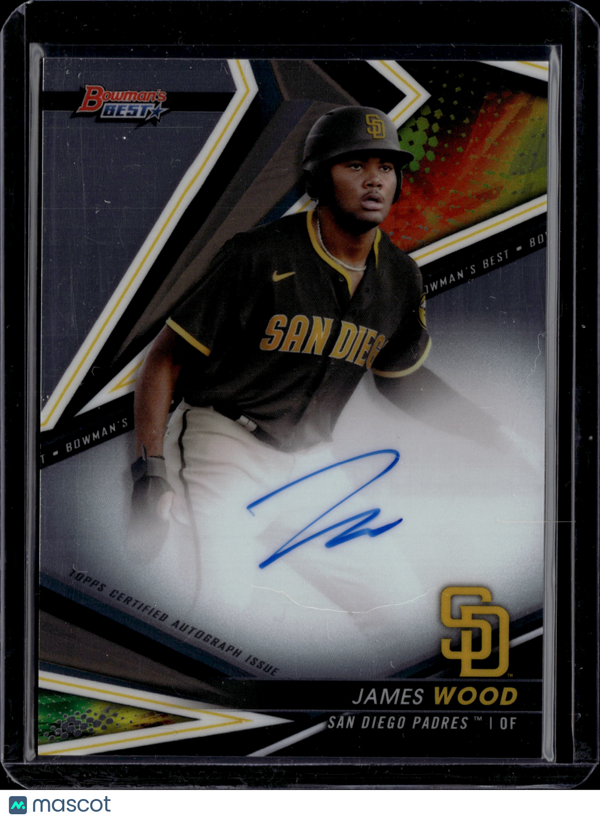 2022 Bowman's Best Baseball James Wood Auto #B22-JW