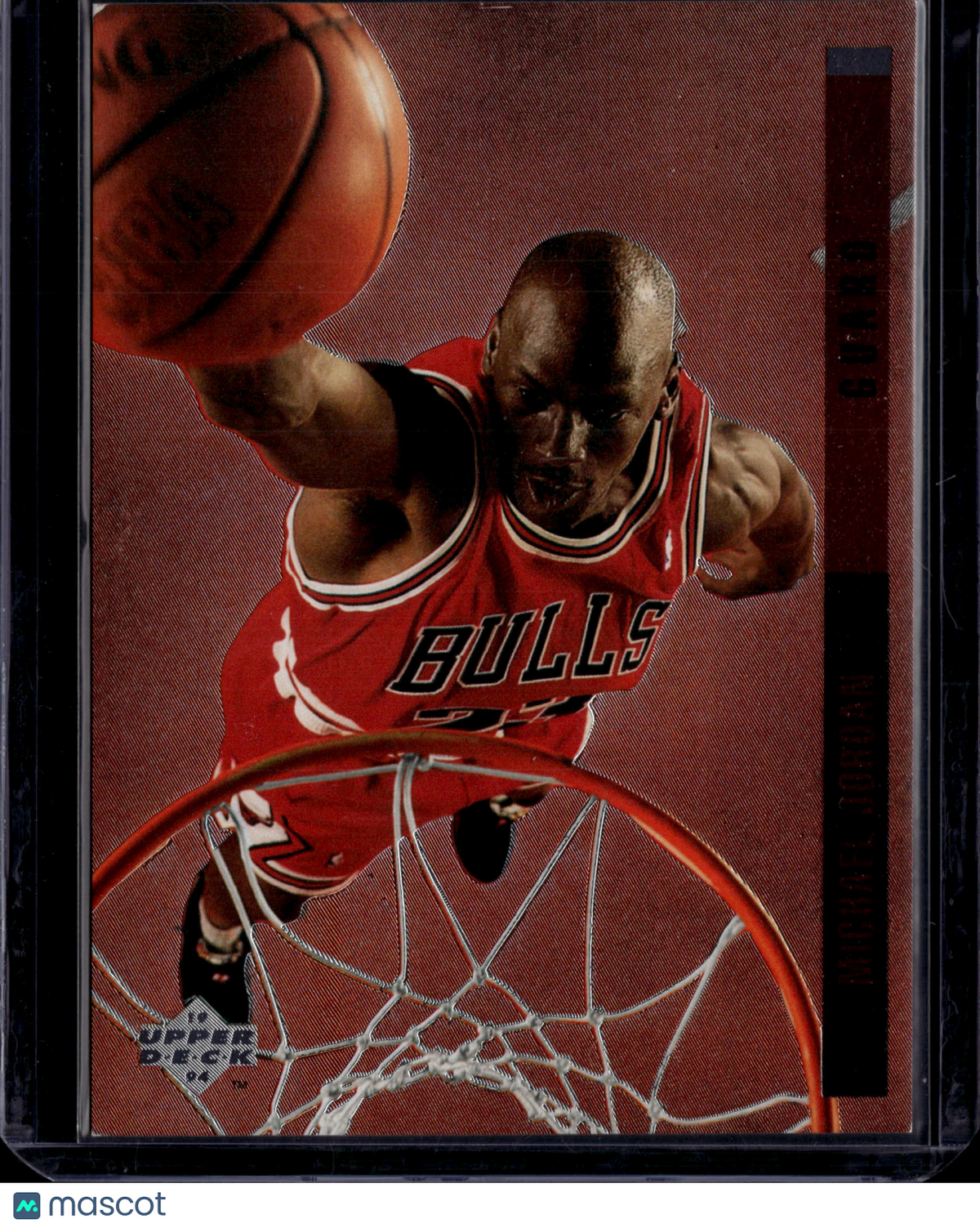 1994 Upper Deck Behind the Glass Michael Jordan #G11