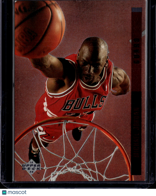 1994 Upper Deck Behind the Glass Michael Jordan #G11