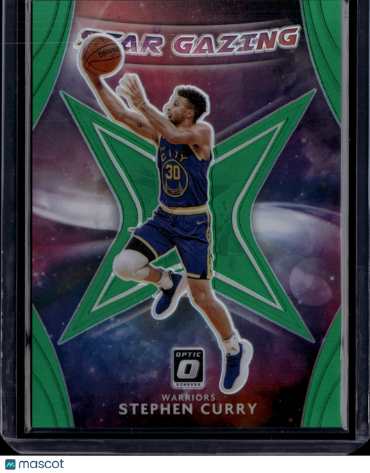 2021 Panini Donruss Optic Stephen Curry #8 Green /5