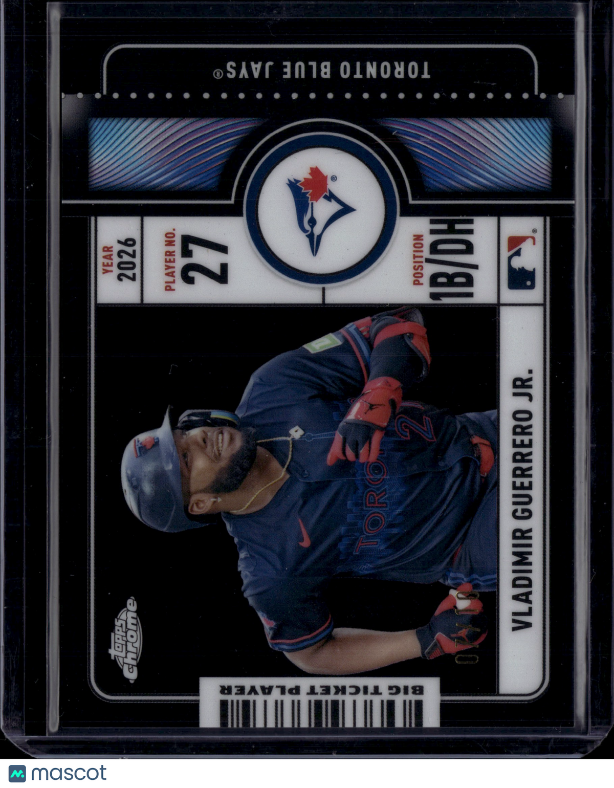 2026 Topps Chrome Big Ticket Player Vladimir Guerrero Jr. /10 #BTP-17